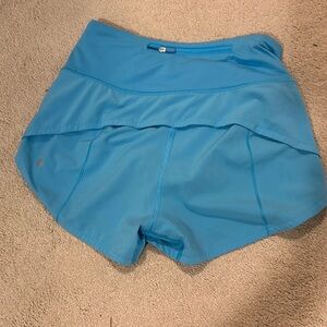 lululemon blue speed ups